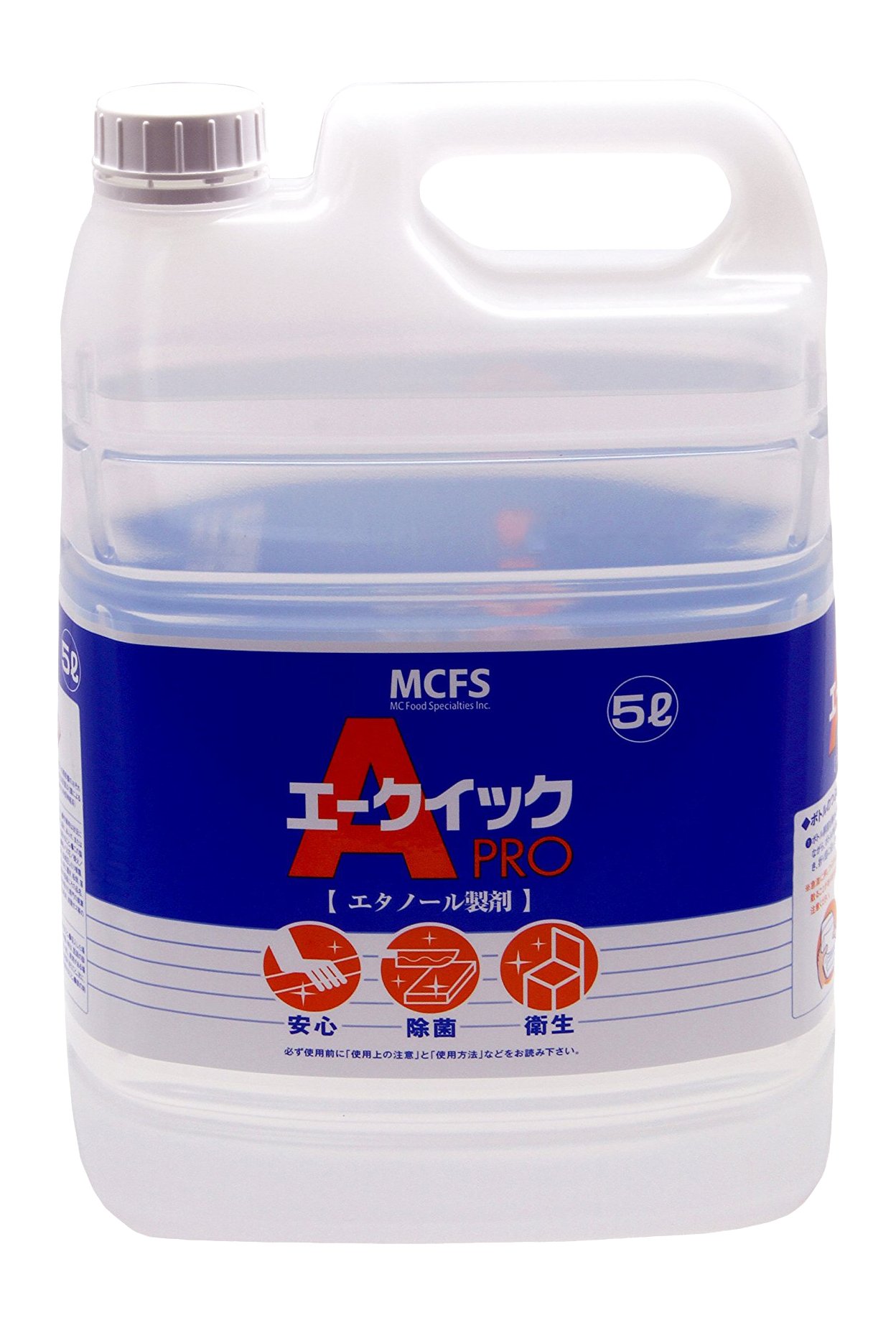 Amazon.co.jp: エークイック PRO 5L コック式キャップ付 APRO5L/COCK